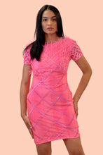 Load image into Gallery viewer, Neon Pink party dress