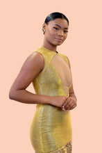 Load image into Gallery viewer, Aurum Gold Dress