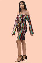 Load image into Gallery viewer, Multicolor Sequin Set